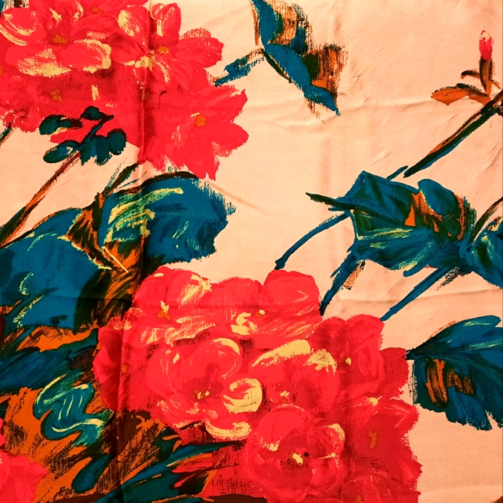 Anne Klein silk scarf 30/30 , $35